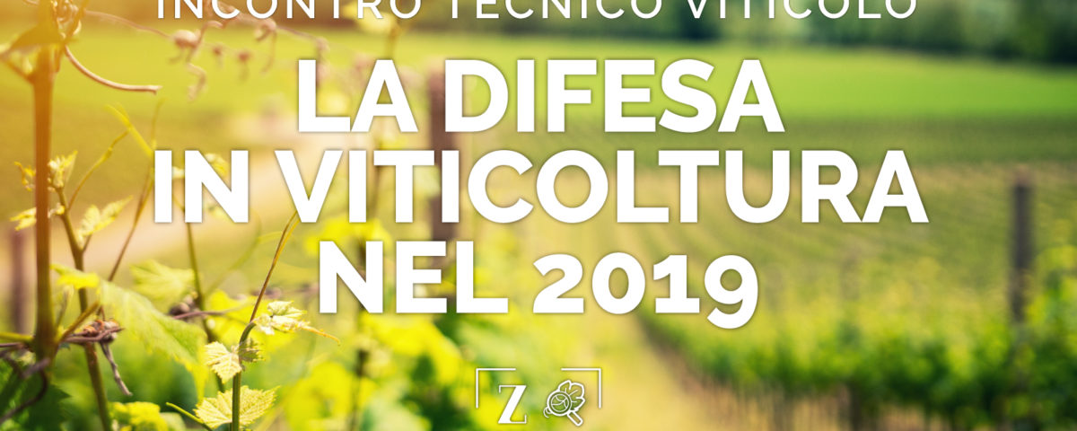 2019 la difesa in viticoltura